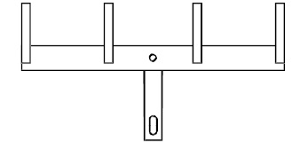 PP - 4 Poprzeczka przelotowa