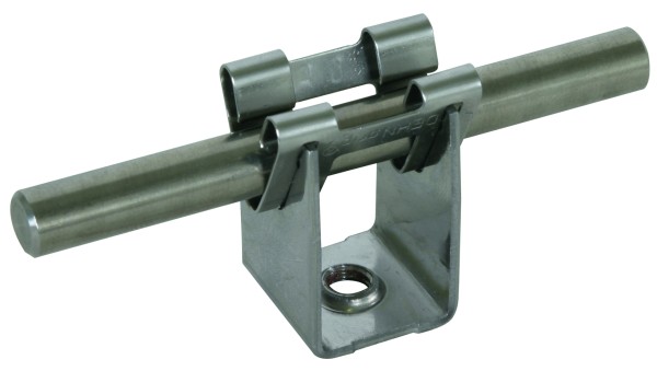 Wspornik DEHNgrip, wys. 20 mm, M6, stal nierdzewna NIRO