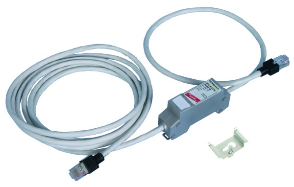 Ogranicznik przepięć DEHNpatch CAT6, adapter wtyk RJ45/wtyk RJ45