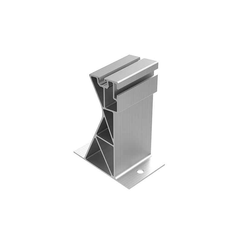 Uchwyt wysoki - Aluminiowy - Konstrukcja balastowa na szynach 80