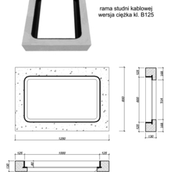 Rama stalowa podwójna obetonowana SK-2 (1)