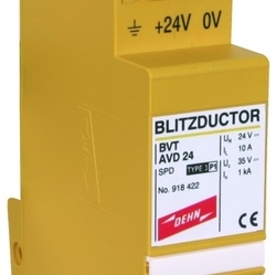 Ogranicznik przepięć Blitzductor VT do ochrony zasilania DC BVT