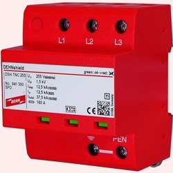 Ogranicznik przepięć B+C 3P 12,5kA 255V (monoblok) DEHNshield TN