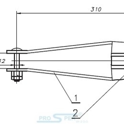 NK 3002 Uchwyt odciągowy 4x50-95 - BELOS