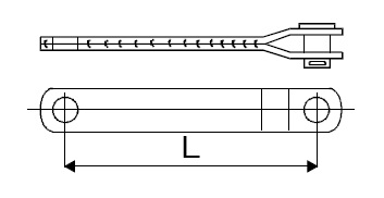 NK 23255 Uchwyt odciągowy - półrolka