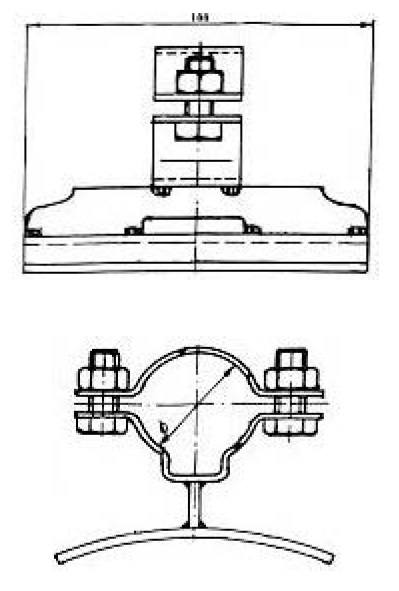 Uchwyt kabla fi - 25/E