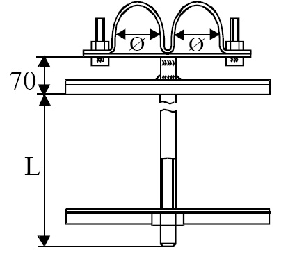 Uchwyt kabla fi - 25/E