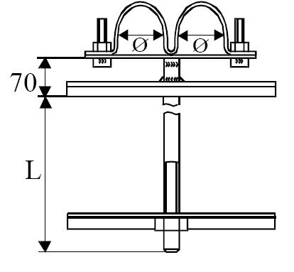 Uchwyt kabla fi - 25/E